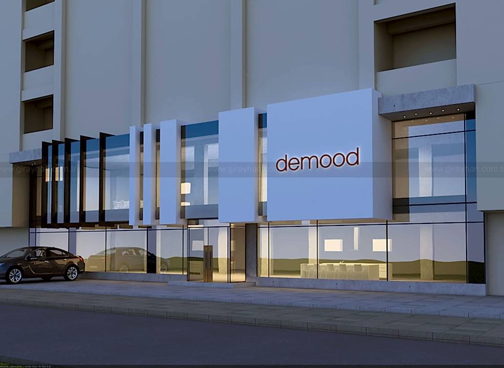 Demood Showroom Cephe Girayhan Mimarlık