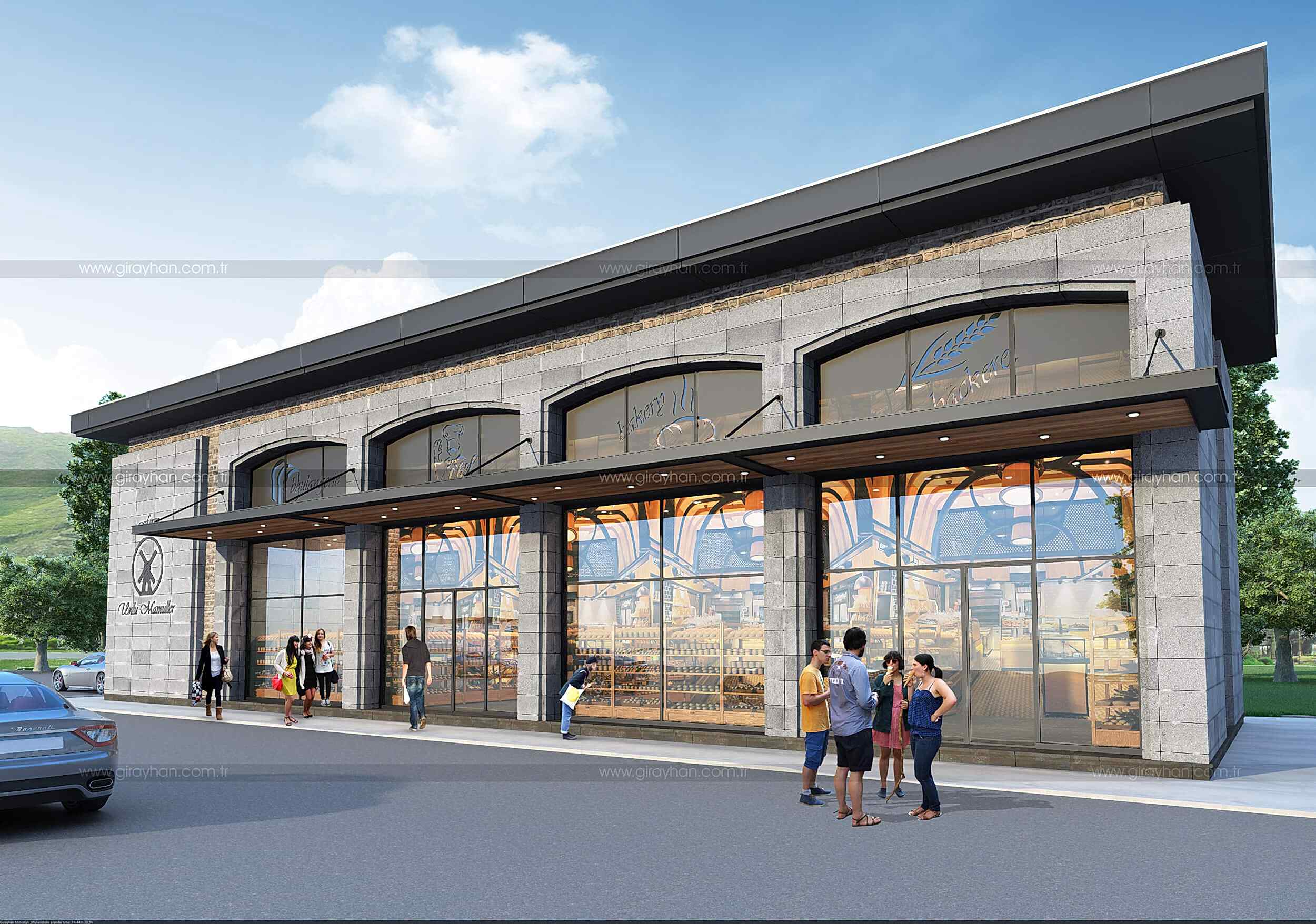 Kampüs İnşaat Ekmek Fırını Girayhan Mimarlık