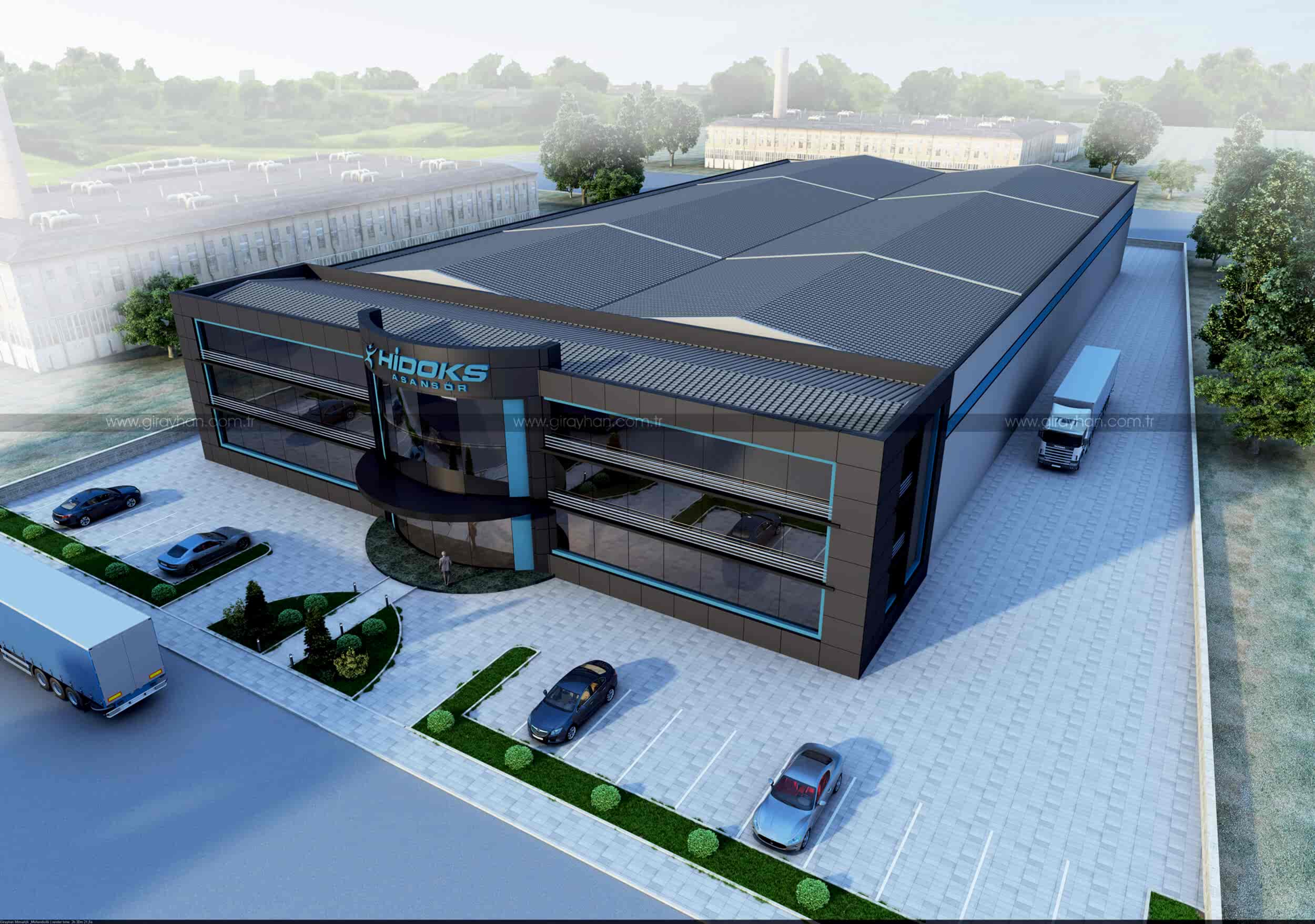 Hidoks Asansör Fabrika Girayhan Mimarlık