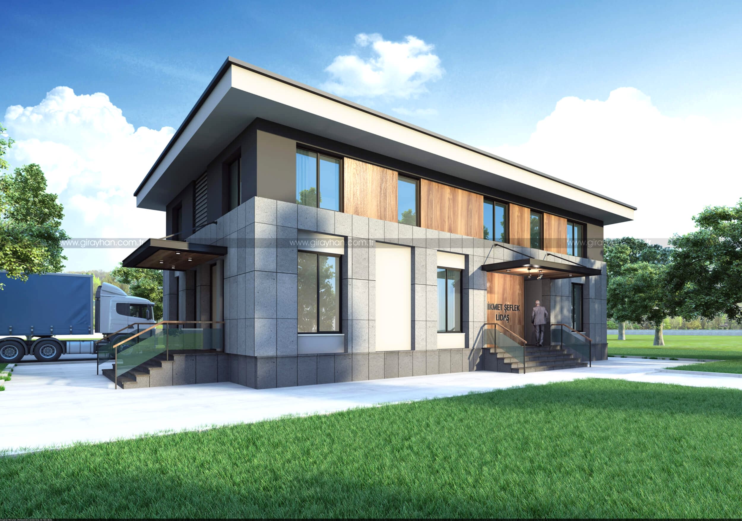 Şeflek Lidaş İdari Bina Girayhan Mimarlık